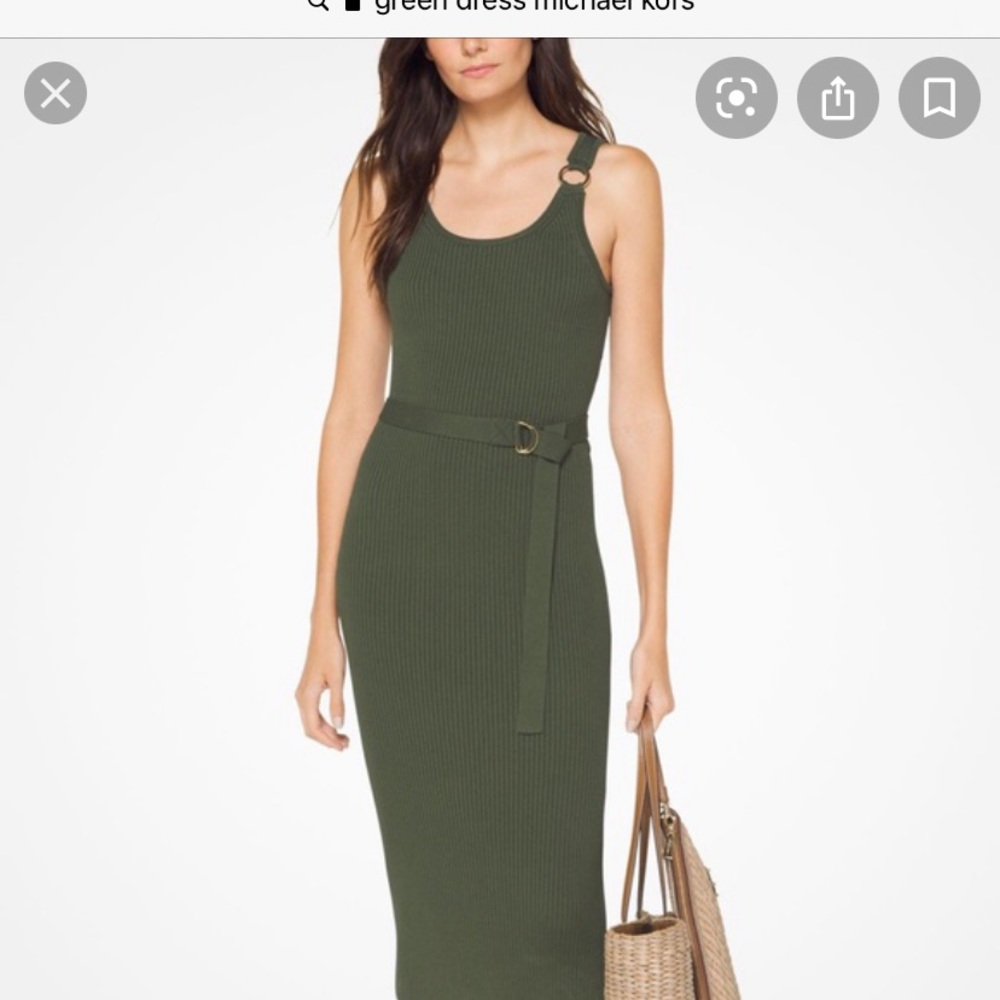 Green Michael Kors Body Con
